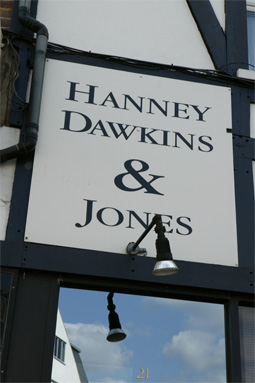 Hanney Dawkins & Jones sign